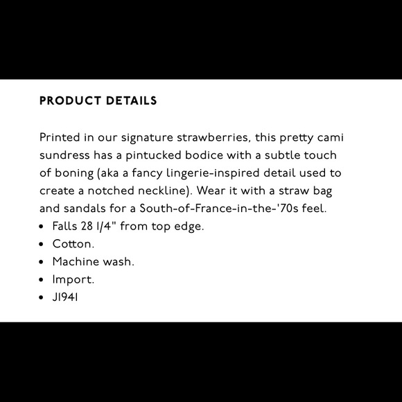 MADEWELL Pintuck Cami Dress in Fresh Strawberries - Picture 11 of 11